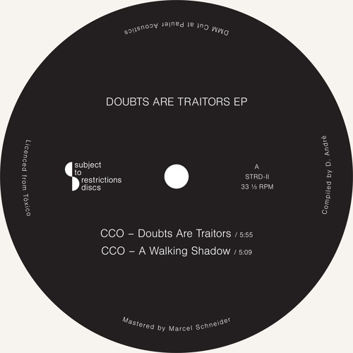 CCO - Doubts Are Traitors