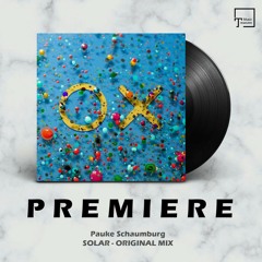 PREMIERE: Pauke Schaumburg - Solar (Original Mix) [KATERMUKKE]