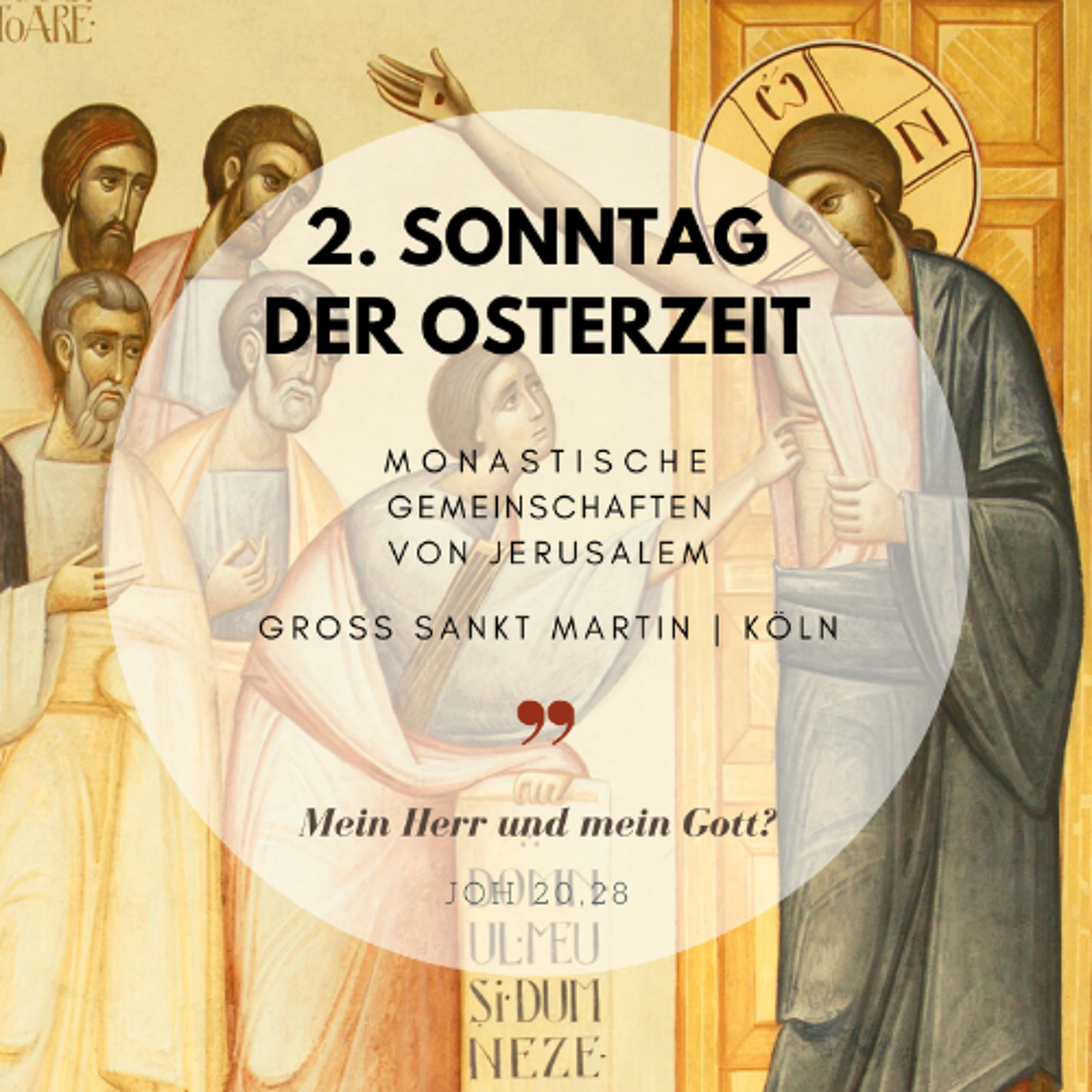 Monastische Gemeinschaften von Jerusalem | Köln