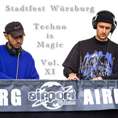 [Live - Mitschnitt] LUCA&LUKAS - Techno is Magic Vol. 11 - Stadtfest 2024 @Airport Würzburg Floor