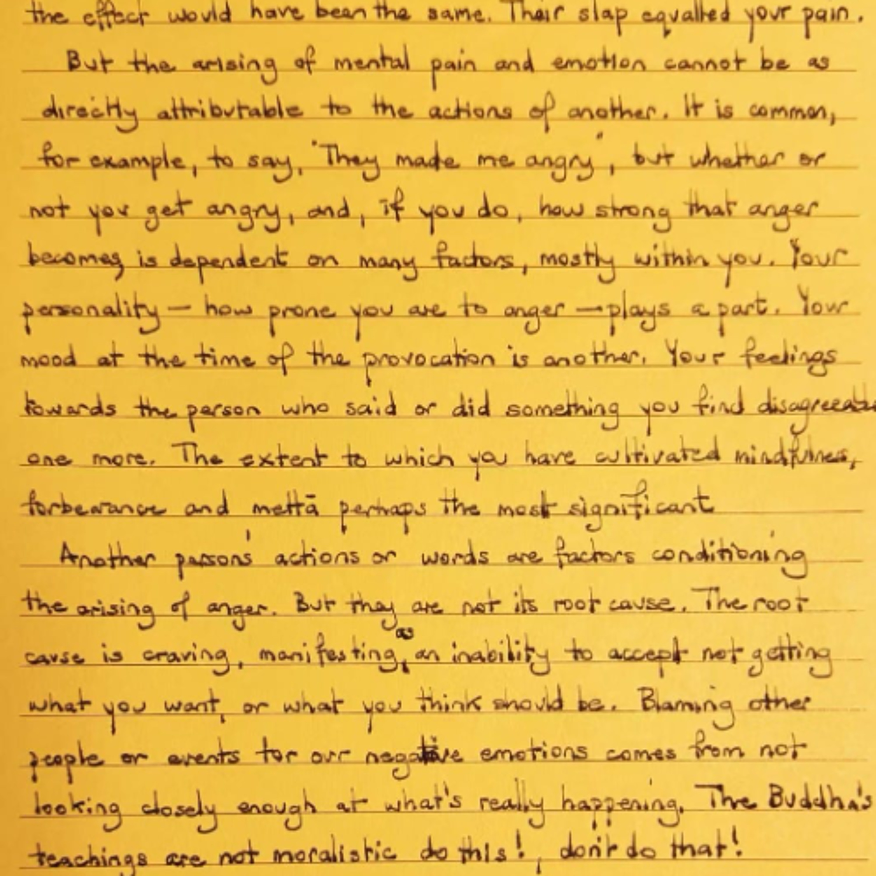 Nutrimento del Cuore - Foglietto Giallo dell'11 novembre 2025 sulla rabbia