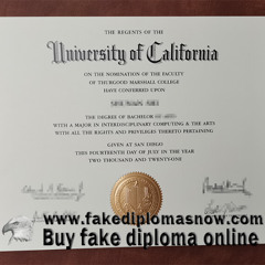 Where to buy a UCSD diploma?