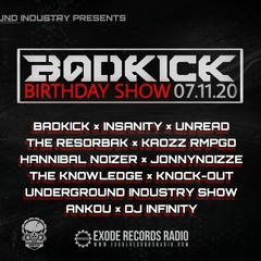 JonnyNoizze - Badkick birthday show 07.11.20