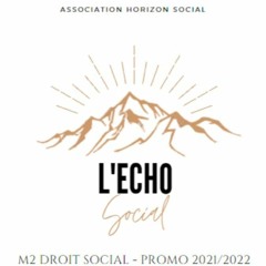L'Echo Social n°2 - Novembre 2021