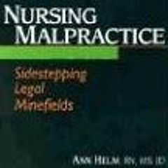 [READ] EBOOK 📒 NURSING MALPRACTICE: SIDESTEP by  Springhouse &  Lippincott Williams
