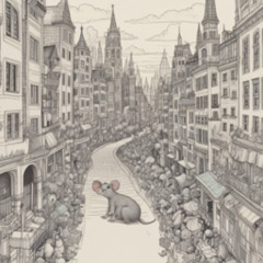 Little mouse in the big city