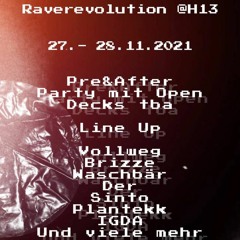 PromoSet-Cut 27.11.2021 Raverevolution @H13|Plantekk|170bpm
