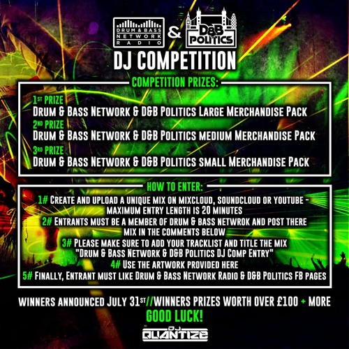 Drum & Bass Network & D&B Politics DJ Comp Entry (winning Entry )