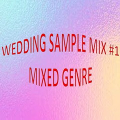 Wedding Sample Mix #1 - Mixed Genre