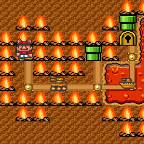 Listen to music albums featuring Super Mario Bros. 3(SNES) World 8