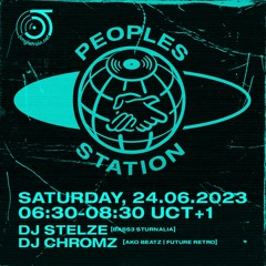 Peoples Station #13 on Jungletrain.net - 2023/06/24 DJ Stelze & DJ Chromz