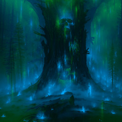 Beneath the roots