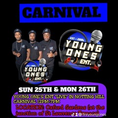 YOUNG ONES "LIVE" @ CARNIVAL MONDAY 2024