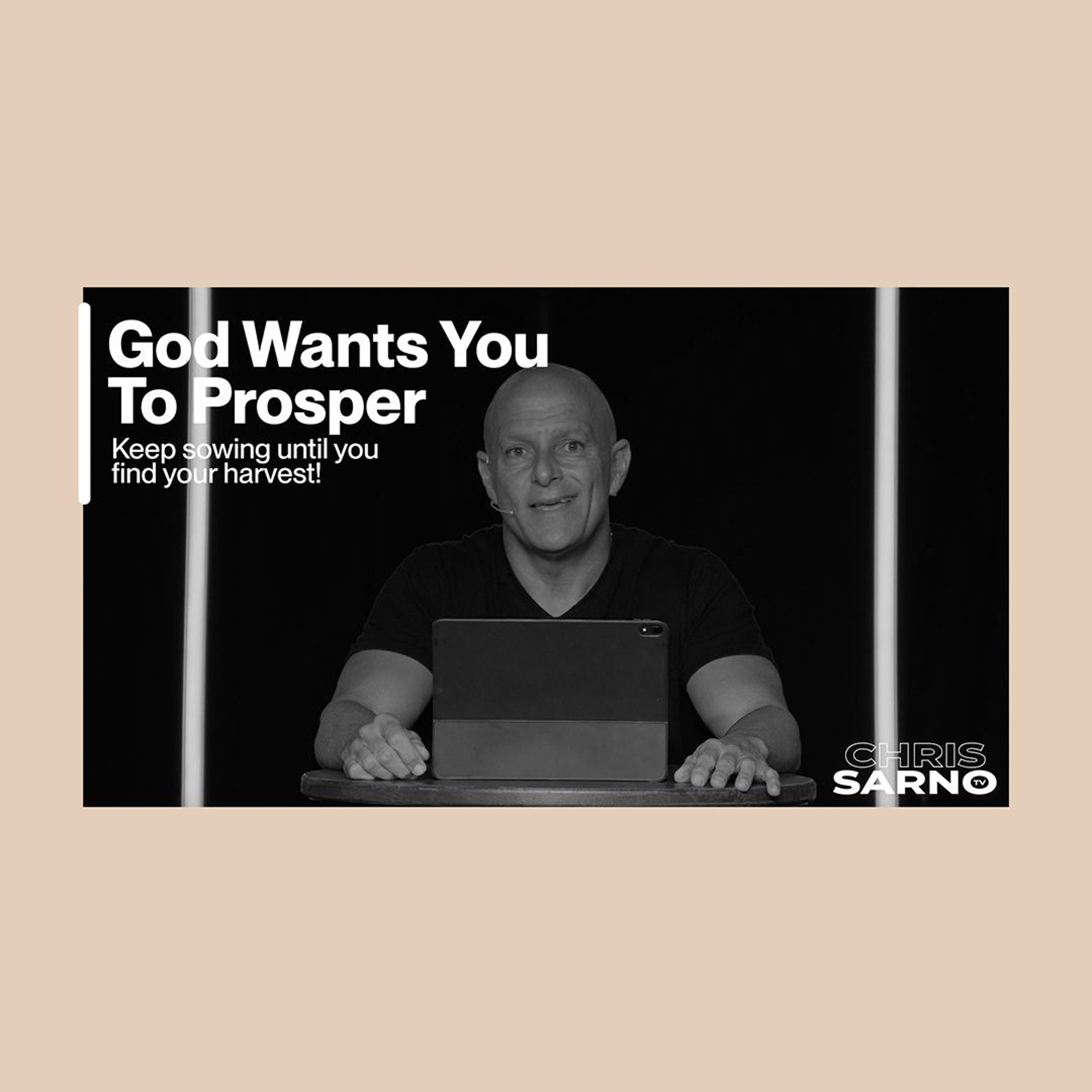 God Wants You To Prosper | Chris Sarno TV episode artwork
