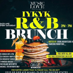 DJ Fuego Live @ Cru Wynwood Brunch 3-16-25