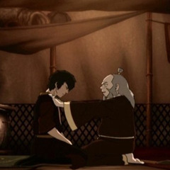 Uncle Iroh forgives Zuko X pluto projector