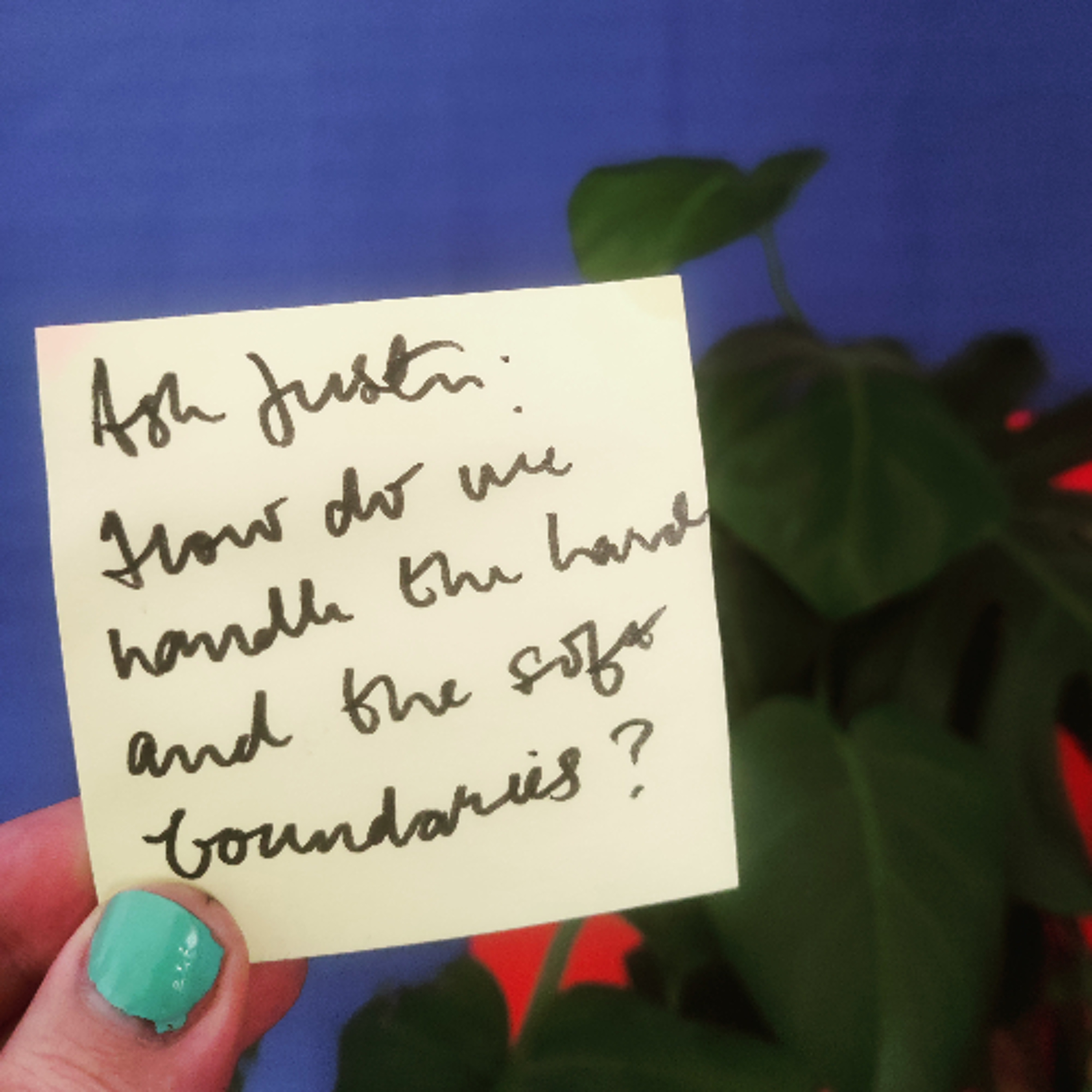 Ask Justin: How do we handle the hard and the soft boundaries? episode artwork