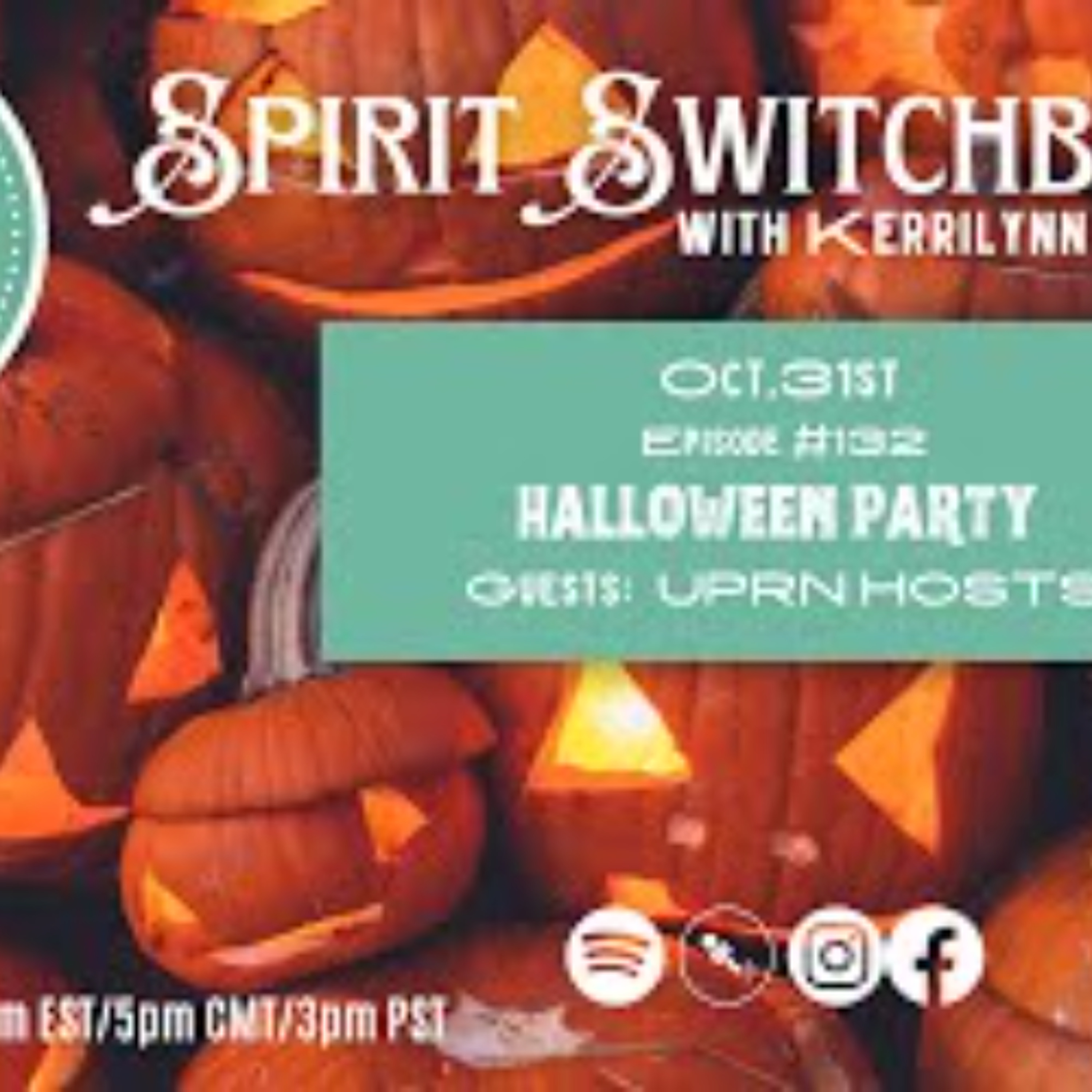 Spirit Switchboard- UPRN HALLOWEEN Party