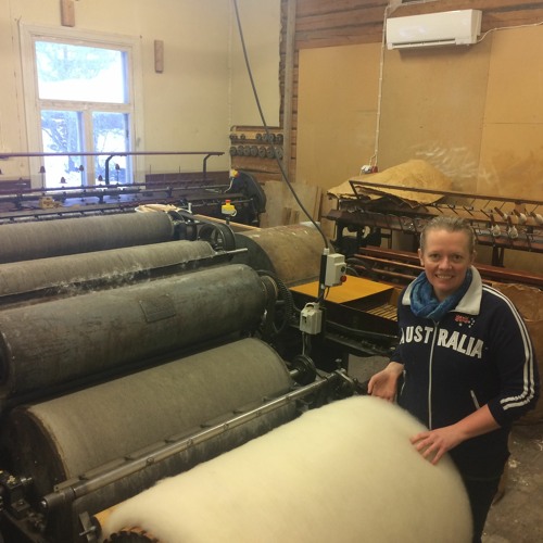 Alicia Trezise-Segervall about starting up a small wool mill