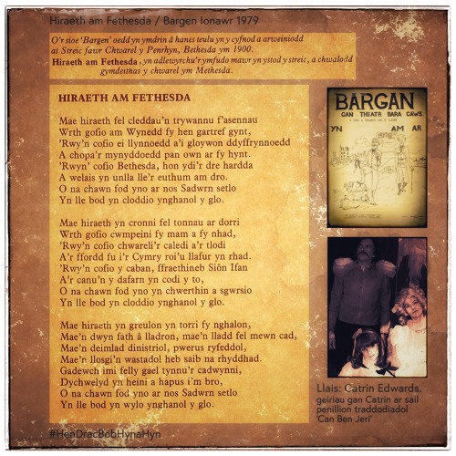 Stream Hiraeth Am Fethesda By Theatr Bara Caws Listen Online For Free On Soundcloud