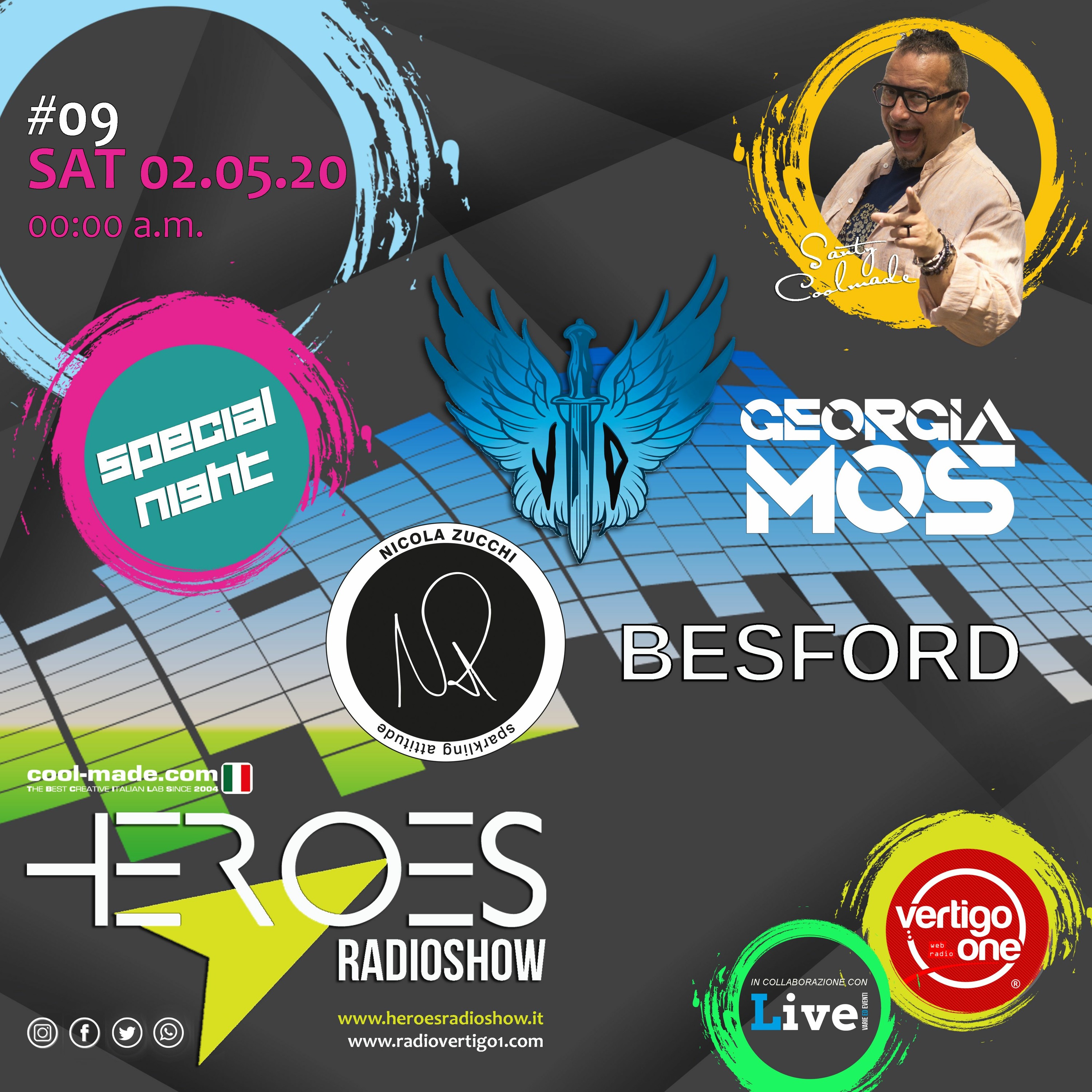 09/2020 HEROES Special Night with Dallari+Mos+Zucchi+Besford episode artwork