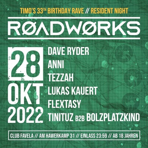 Anni @  Roadworks Resident Night Okt. 2022