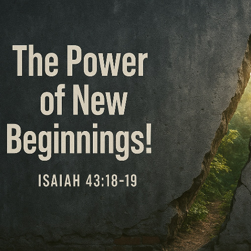 The Power of New Beginnings | John Baw | 21 September 2025