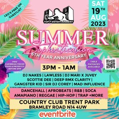 SUMMER SOPHISTICATION 19TH AUG 2023