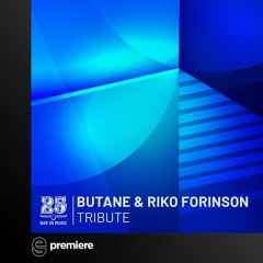 Premiere: Butane, Riko Forinson - Fade To Black - Bar 25 Music