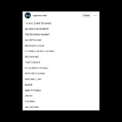 Wing Gaster's Announcement