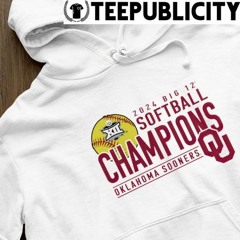 Oklahoma Sooners 2024 Big 12 Softball Conference Tournament Champions t-shirt