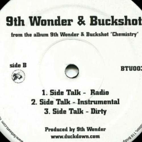 Side Talk - (Remix IITB) - Buckshot And 9th Wonder