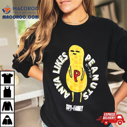 Stream Spy X Family Anya Likes Peanuts Mascot Shirt by macoroo Listen