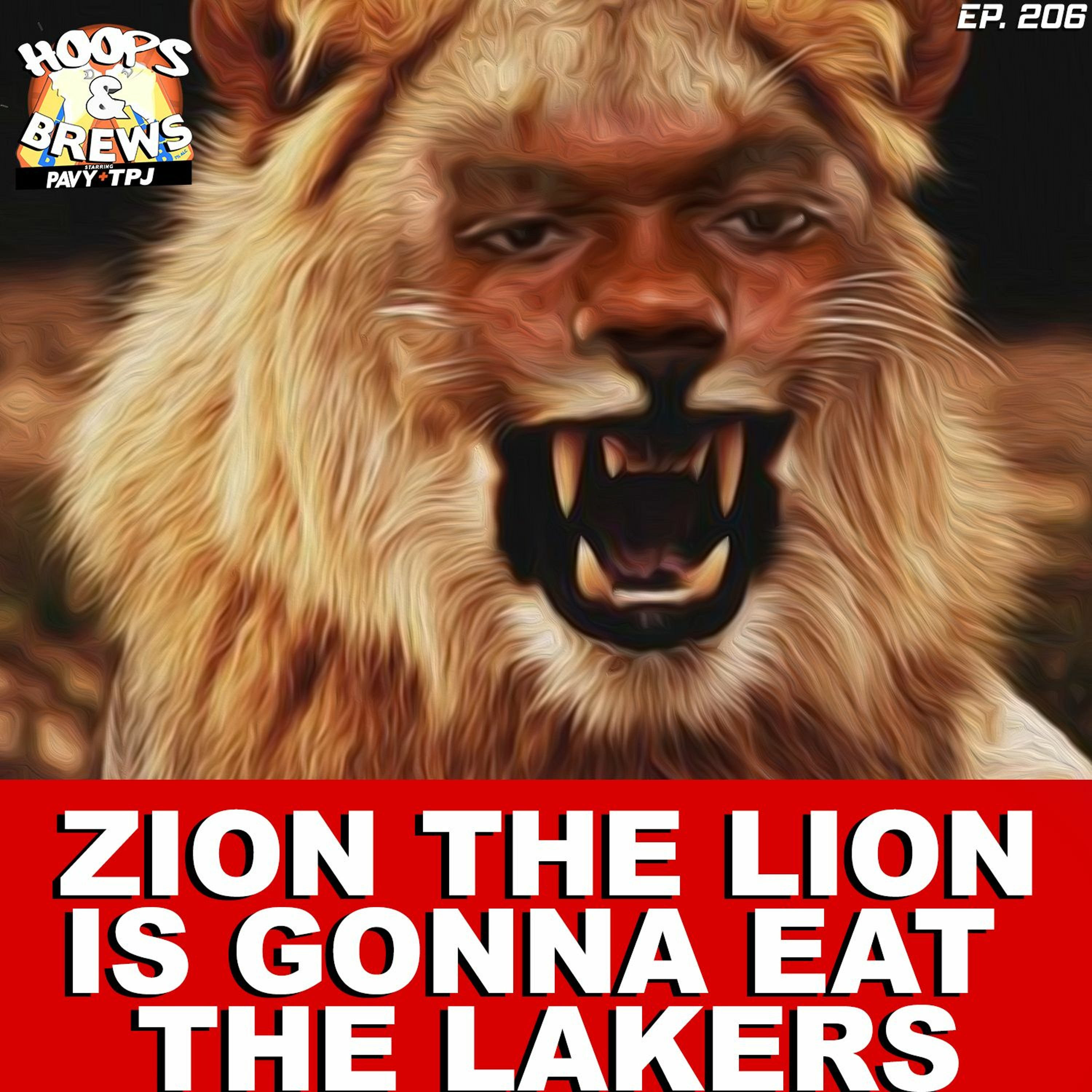 Hoops & Brews Ep 206: Guest  @Jonny Arnett  - Zion Williamson talk, Kobe memories & Wilt the GOAT? episode artwork