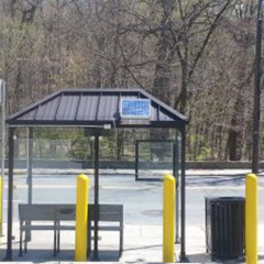 Solar Bus Stop Lighting