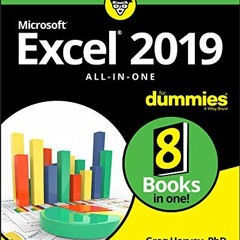 Access PDF EBOOK EPUB KINDLE Excel 2019 All-in-One For Dummies by  Greg Harvey 📌