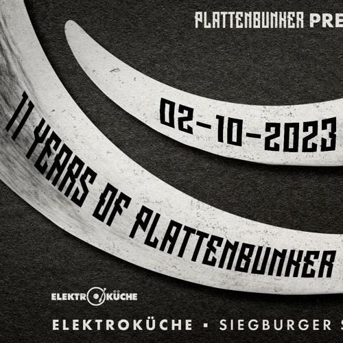 URGEWALT @ (Best Of) 11 Jahre PLATTENBUNKER - Elektroküche Köln 02.10.2023
