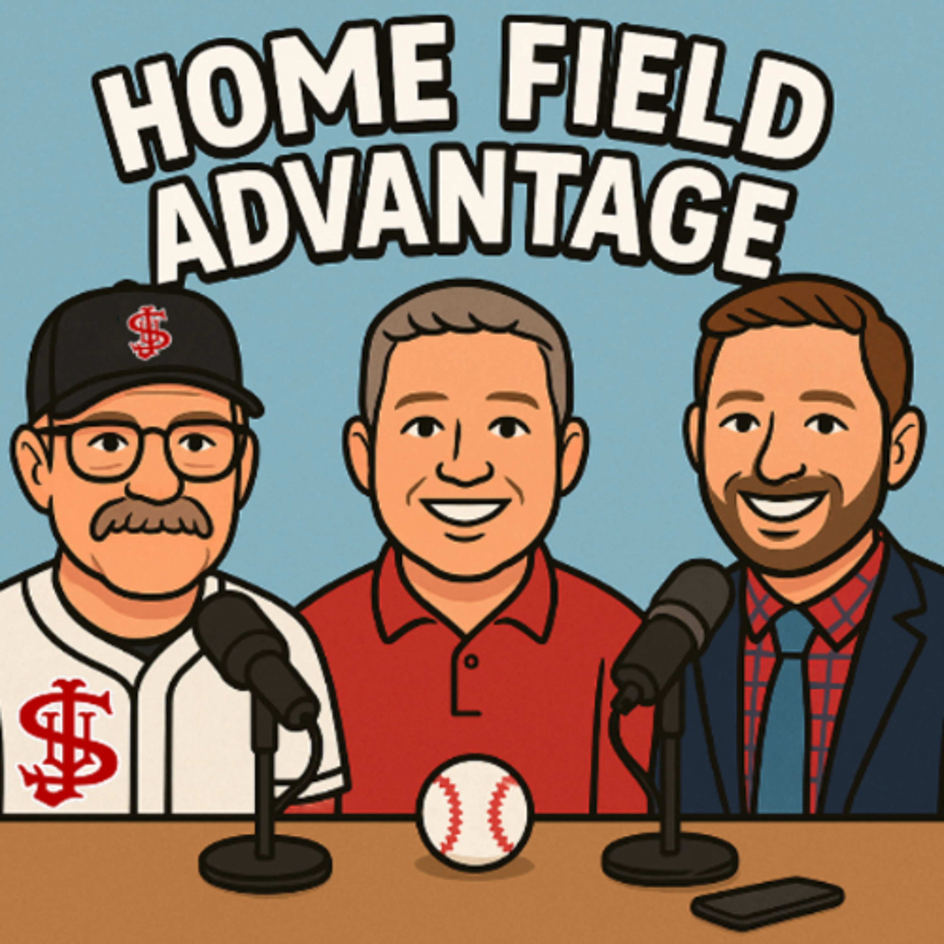 Home Field Advantage Ep.7 – Embracing some new baseball metrics and visiting with senior ball players Collin Kray and Vinny Schleper