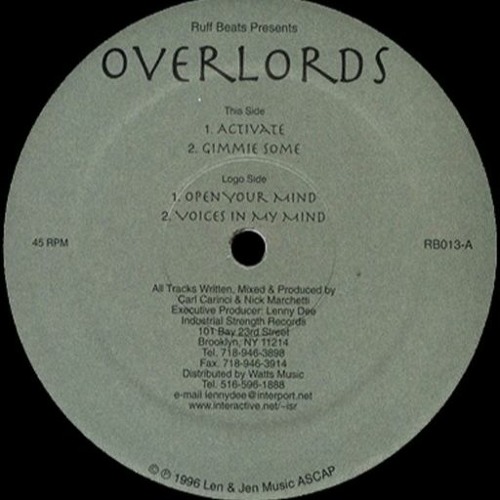 Overlords - Voices In My Mind