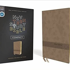 )READ)* NIV, Teen Study Bible, Compact, Leathersoft, Brown, Comfort Print by Zondervan (Author)