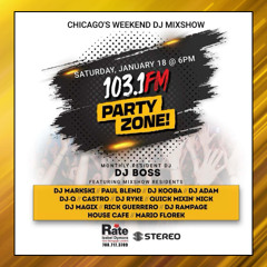 JAN 2025 Guest Mix on 103.1FM The PartyZone