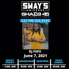 Guest Mix For Sway In The Morning on Shade 45 SiriusXM : Hip Hop, African Hip Hop & Ghana Drill