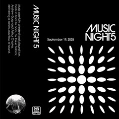 Music Night 5 - September 19, 2025