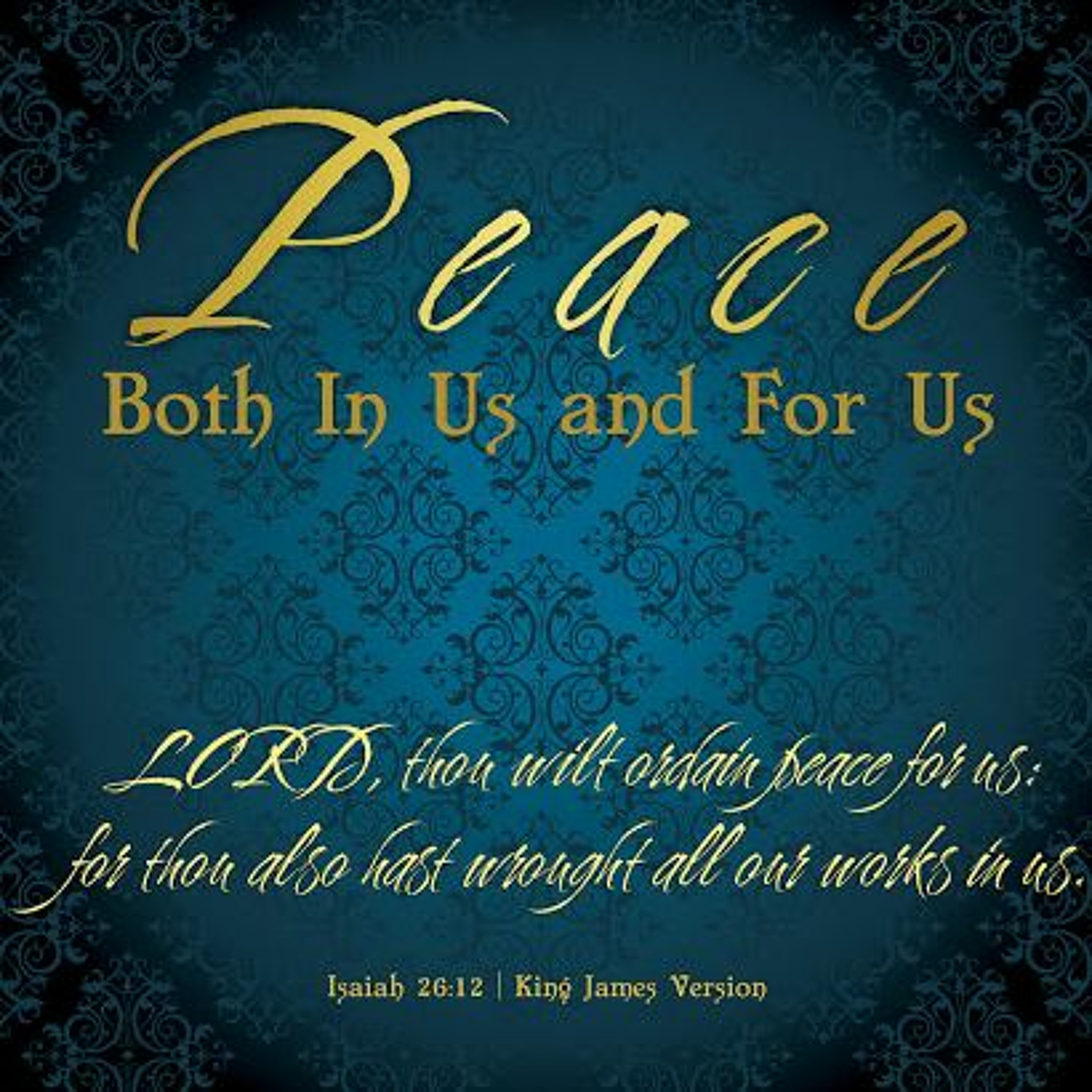 Peace - Message from Isaiah 26:12 (@8LU8OK) episode artwork