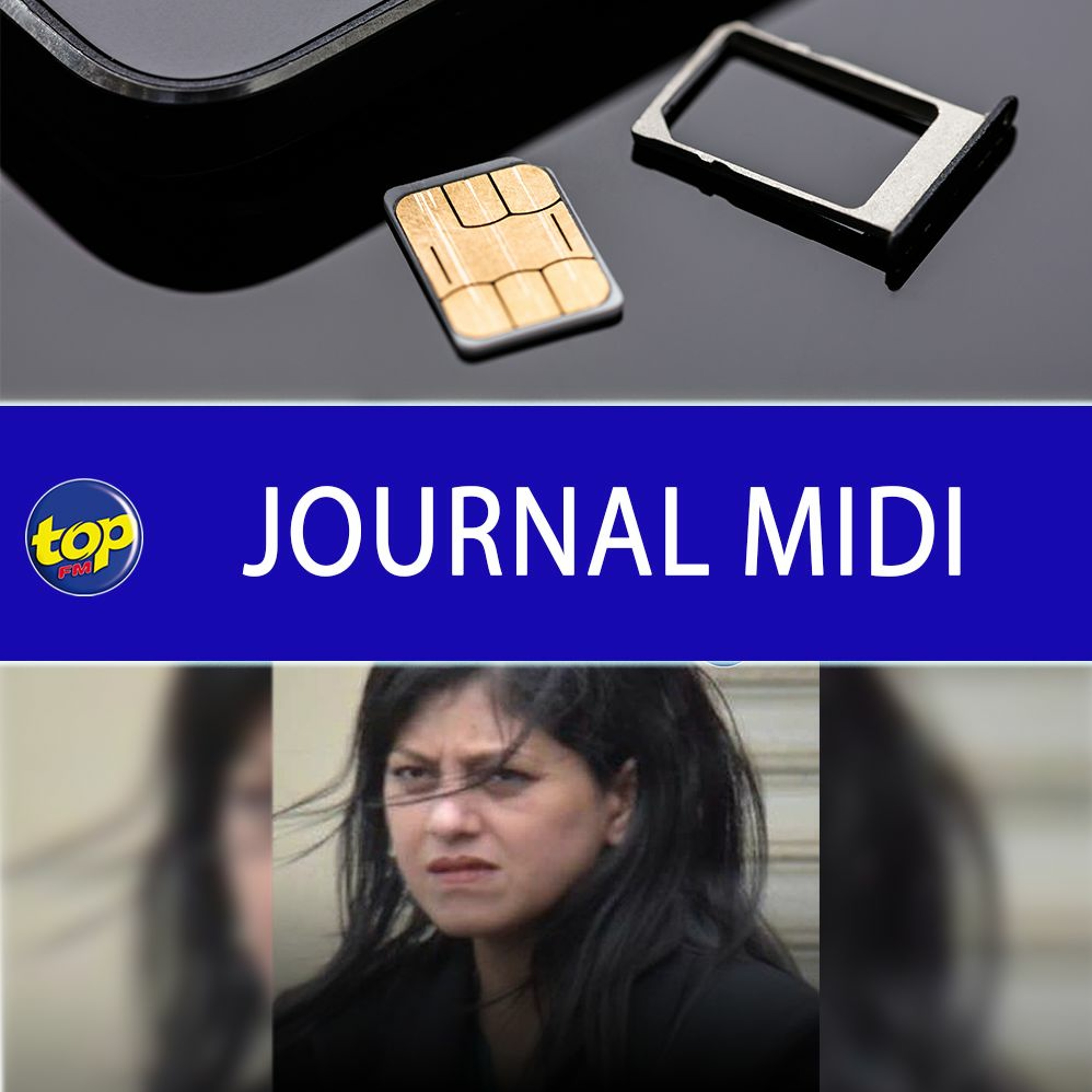 Le journal de midi de ce lundi 8 avril 2024