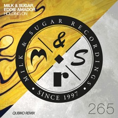 Milk & Sugar, Eddie Amador - Holding On (Qubiko Remix)