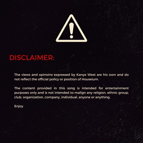 Houseium - DISCLAIMER