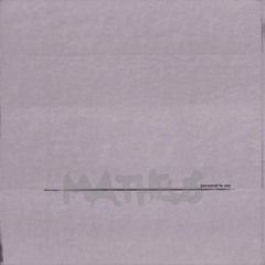 Matheus - Personal to Me (Album Sampler)