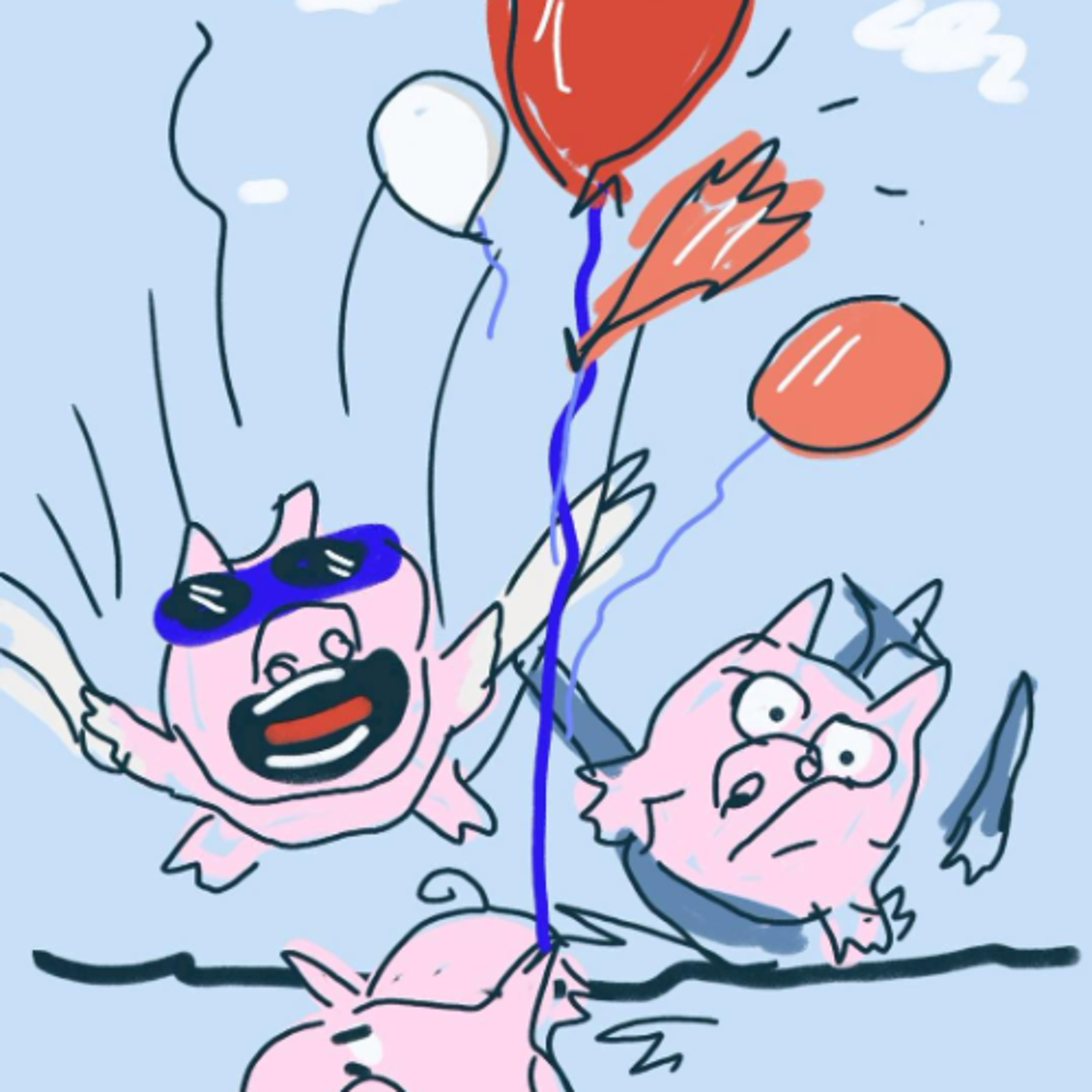นิทานยิ้มแย้มแก้มใส (EP 463 นิทานชุด นิทานสัตว์แสนสนุก ตอน หมูตุ้มอยากบิน) episode artwork