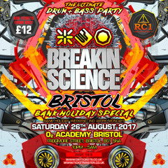 Brockie b2b Nicky BM - Det + Fatman D_Breakin Science Bristol_Aug 2017